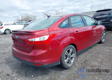 2014 Ford Focus Se from USA, damaged, VIN 1FADP3F21EL459119
